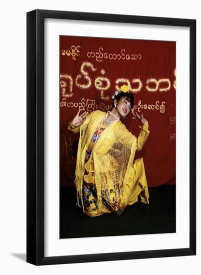 Burmese Dancer-null-Framed Photographic Print