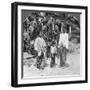 Burmese Family, Rangoon, Burma, 1908-null-Framed Photographic Print