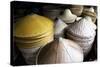 Burmese Hats Hand Made from Bamboo Leaves and Grasses, Myanmar (Burma)-Annie Owen-Stretched Canvas