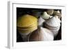 Burmese Hats Hand Made from Bamboo Leaves and Grasses, Myanmar (Burma)-Annie Owen-Framed Photographic Print