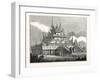 Burmese Kioum, or Royal Convent, Burma-null-Framed Giclee Print