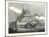 Burmese Kioum, or Royal Convent, Burma-null-Mounted Giclee Print