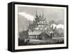 Burmese Kioum, or Royal Convent, Burma-null-Framed Stretched Canvas