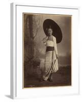 Burmese Lady-null-Framed Giclee Print