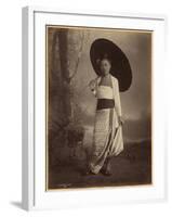 Burmese Lady-null-Framed Giclee Print
