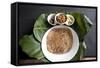 Burmese Lunch of Chapati with Beef Curry, Southern Shan State-Annie Owen-Framed Stretched Canvas