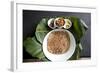 Burmese Lunch of Chapati with Beef Curry, Southern Shan State-Annie Owen-Framed Photographic Print