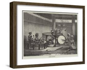 Burmese Musicians-null-Framed Giclee Print