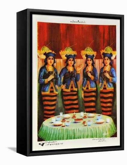 Burmese Nats-null-Framed Stretched Canvas