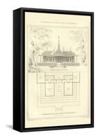 Burmese Palatial Hall of Assembly-Richard Brown-Framed Stretched Canvas