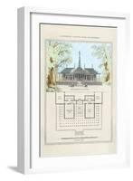 Burmese Palatial Hall of Assembly-Richard Brown-Framed Art Print