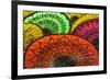 Burmese Parasols-Jon Hicks-Framed Photographic Print