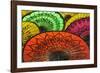 Burmese Parasols-Jon Hicks-Framed Photographic Print