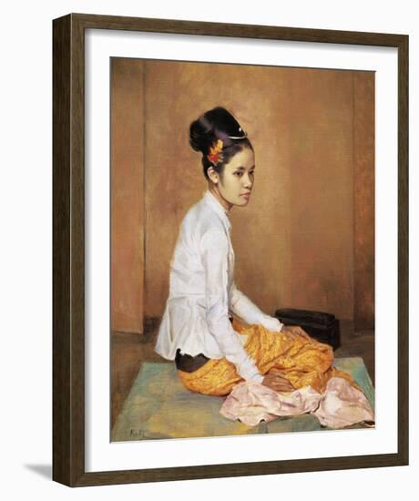 Burmese Pearl-Gerald Kelly-Framed Giclee Print