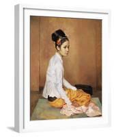 Burmese Pearl-Gerald Kelly-Framed Giclee Print