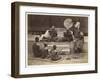 Burmese Priests (Poongees), from Views of Burma, 1890S (B/W Photo)-Philip Adolphe Klier-Framed Giclee Print