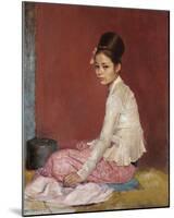 Burmese Silk-Gerald Kelly-Mounted Giclee Print