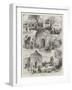 Burmese Sketches-null-Framed Giclee Print