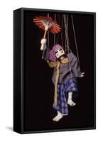 Burmese String Puppet-null-Framed Stretched Canvas