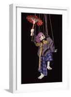 Burmese String Puppet-null-Framed Photographic Print