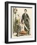 Burmese Woman Spinning, Another at a Loom, and a Woman from Ava, Former Capital of Burma-null-Framed Giclee Print