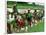 Burmese Women Plant Rice at the Beginning of the Monsoon Season-null-Framed Photographic Print