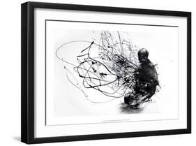 Burn Burn Burn-Agnes Cecile-Framed Art Print