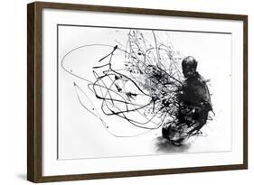 Burn Burn Burn-Agnes Cecile-Framed Art Print