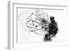 Burn Burn Burn-Agnes Cecile-Framed Art Print