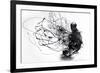 Burn Burn Burn-Agnes Cecile-Framed Art Print