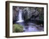 Burn of Lunklet Waterfall, North Mainland, Shetland Islands, Scotland, United Kingdom, Europe-Patrick Dieudonne-Framed Photographic Print