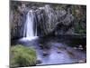 Burn of Lunklet Waterfall, North Mainland, Shetland Islands, Scotland, United Kingdom, Europe-Patrick Dieudonne-Mounted Photographic Print