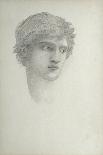 Study For the Head of Perseus-Burne-Jones & Morris-Giclee Print