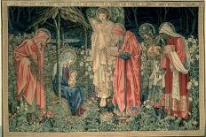 The Adoration of the Magi, Made by William Morris and Co., Merton Abbey-Burne-Jones & Morris-Stretched Canvas