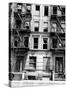 Burned Out Apartment Building in Harlem, New York City, 1946-null-Stretched Canvas