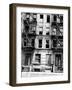 Burned Out Apartment Building in Harlem, New York City, 1946-null-Framed Photo