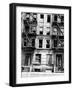 Burned Out Apartment Building in Harlem, New York City, 1946-null-Framed Photo