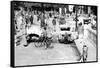 Burned Out Cars, Place De La Concorde, Liberation of Paris, August 1944-null-Framed Stretched Canvas