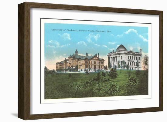 Burnett Woods, University of Cincinnati-null-Framed Premium Giclee Print