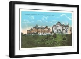 Burnett Woods, University of Cincinnati-null-Framed Premium Giclee Print