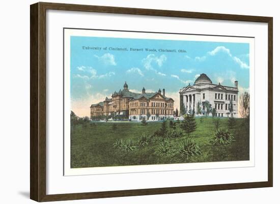 Burnett Woods, University of Cincinnati-null-Framed Art Print