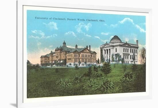 Burnett Woods, University of Cincinnati-null-Framed Art Print