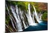 Burney Falls, McArthur-Burney Falls Memorial SP, California, USA-Michel Hersen-Mounted Photographic Print