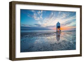 Burnham Lighthouse Sunset-Robert Maynard-Framed Photographic Print