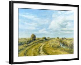 Burnham Norton Marshes, 2004-Tom Young-Framed Giclee Print