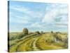 Burnham Norton Marshes, 2004-Tom Young-Stretched Canvas