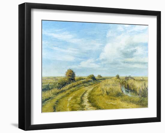 Burnham Norton Marshes, 2004-Tom Young-Framed Giclee Print