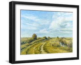 Burnham Norton Marshes, 2004-Tom Young-Framed Giclee Print