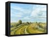 Burnham Norton Marshes, 2004-Tom Young-Framed Stretched Canvas