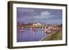 Burnham Park Harbor, Chicago, Illinois-null-Framed Art Print